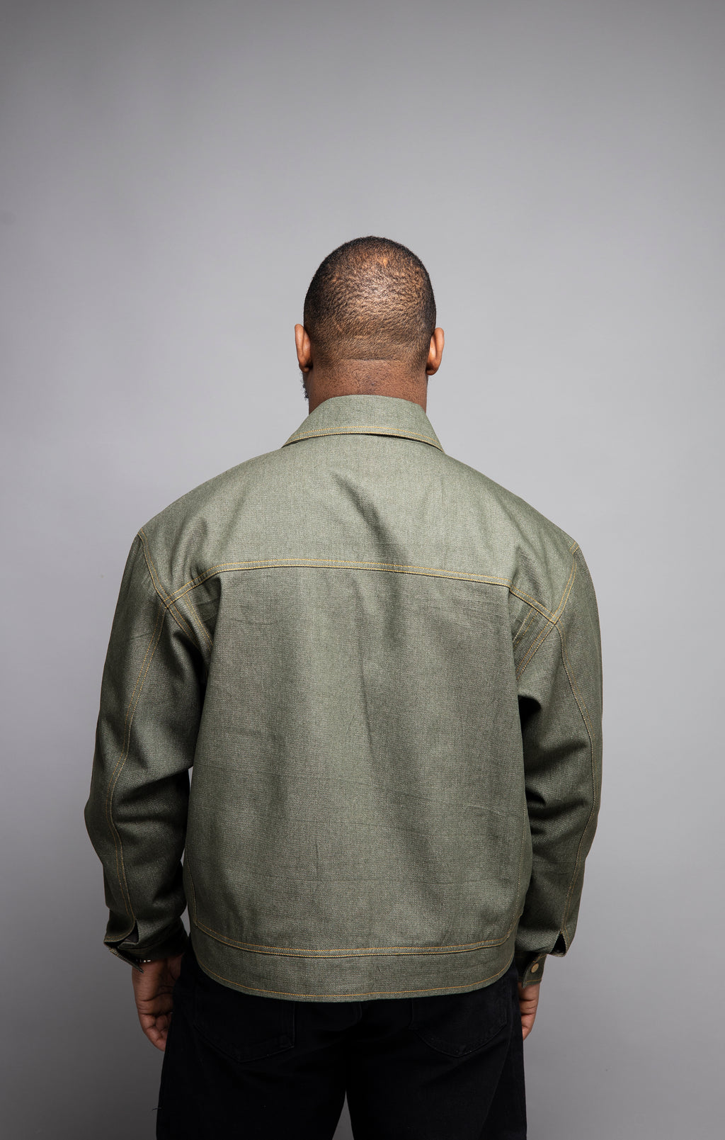 Limited Edition Green Denim Jacket